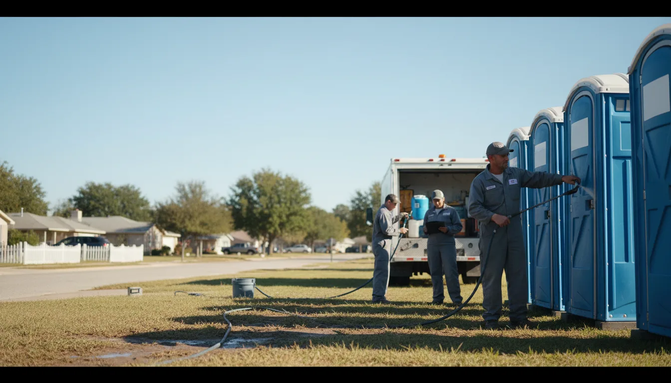 Long-Term Portable Toilet Rental in Midland, VA near me